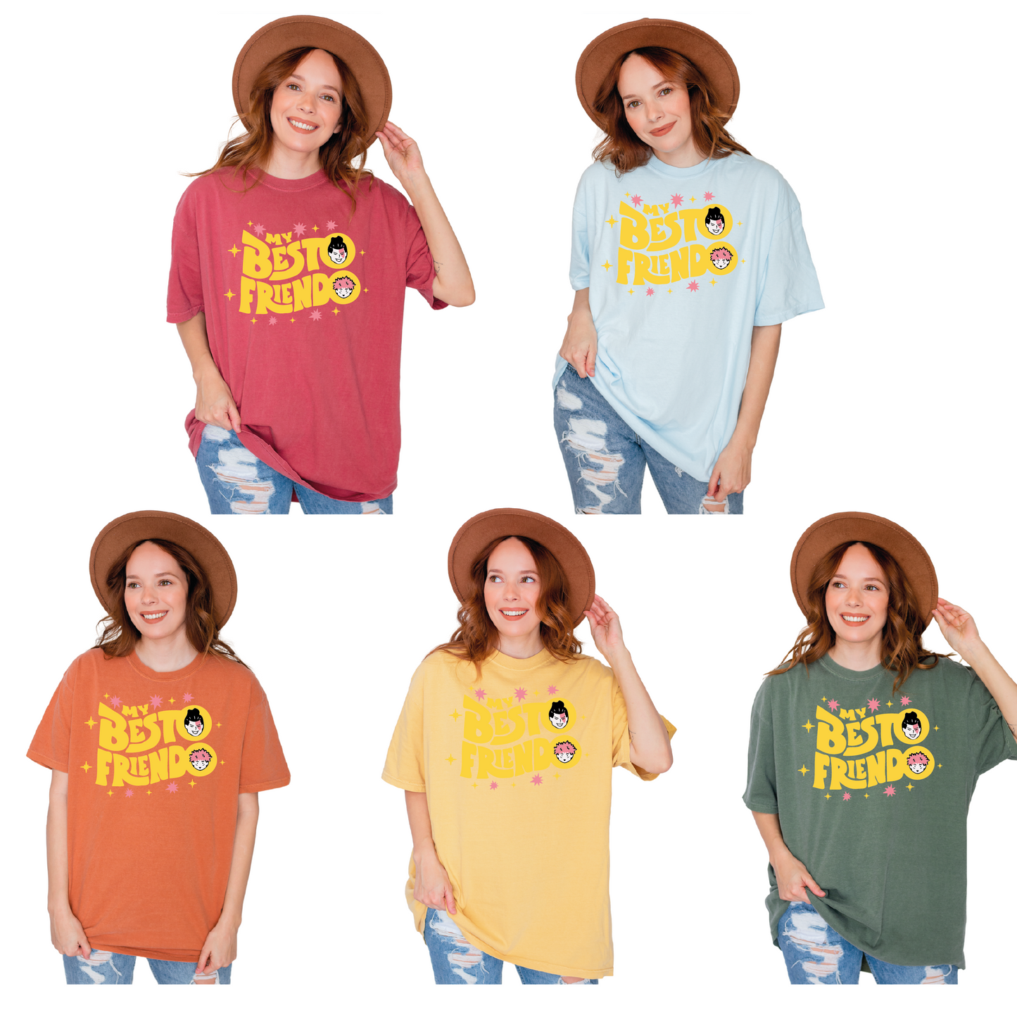 Besto Friendo Comfort Colors Unisex Adult Shirts