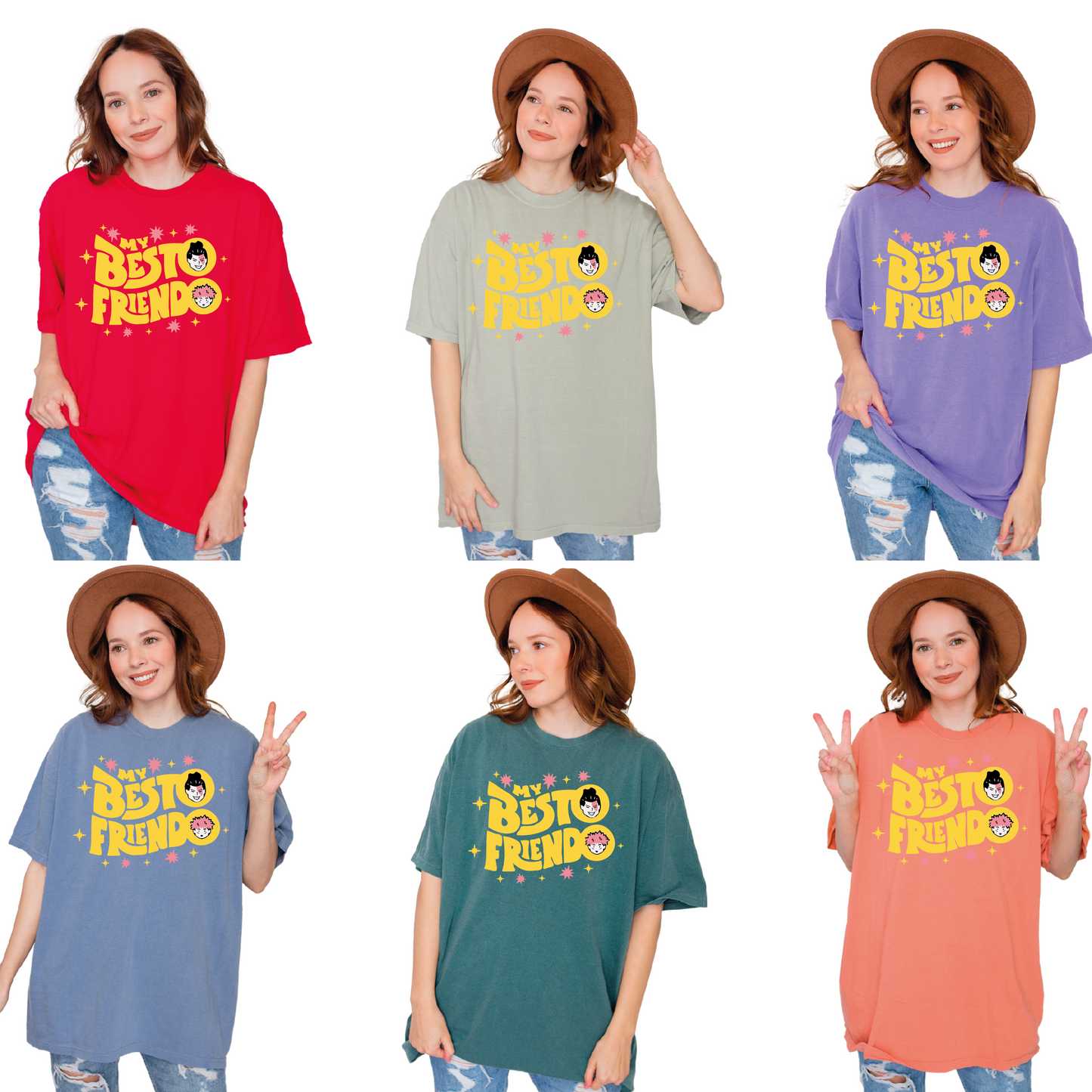 Besto Friendo Comfort Colors Unisex Adult Shirts