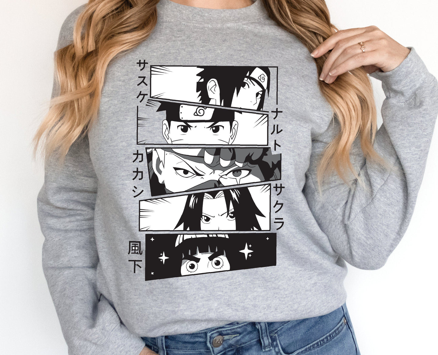 Comfort Colors Anime Unisex Adult T-Shirts