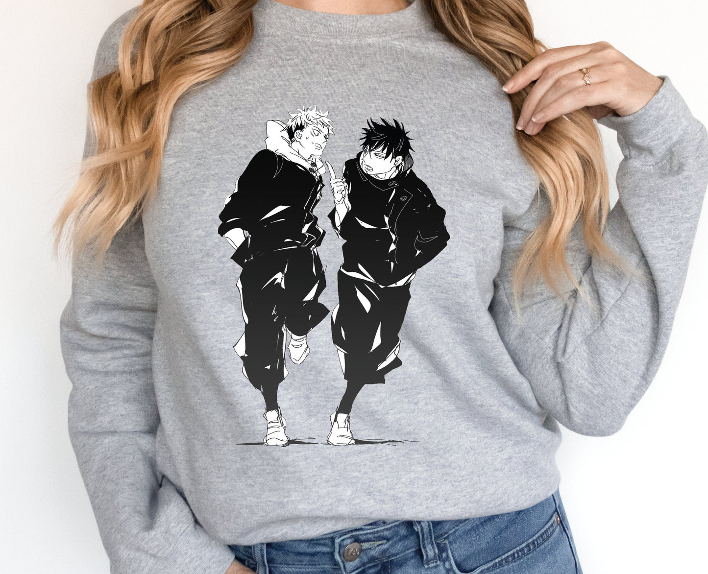 Besto Friendo Unisex Adult Anime Gildan Sweatshirt