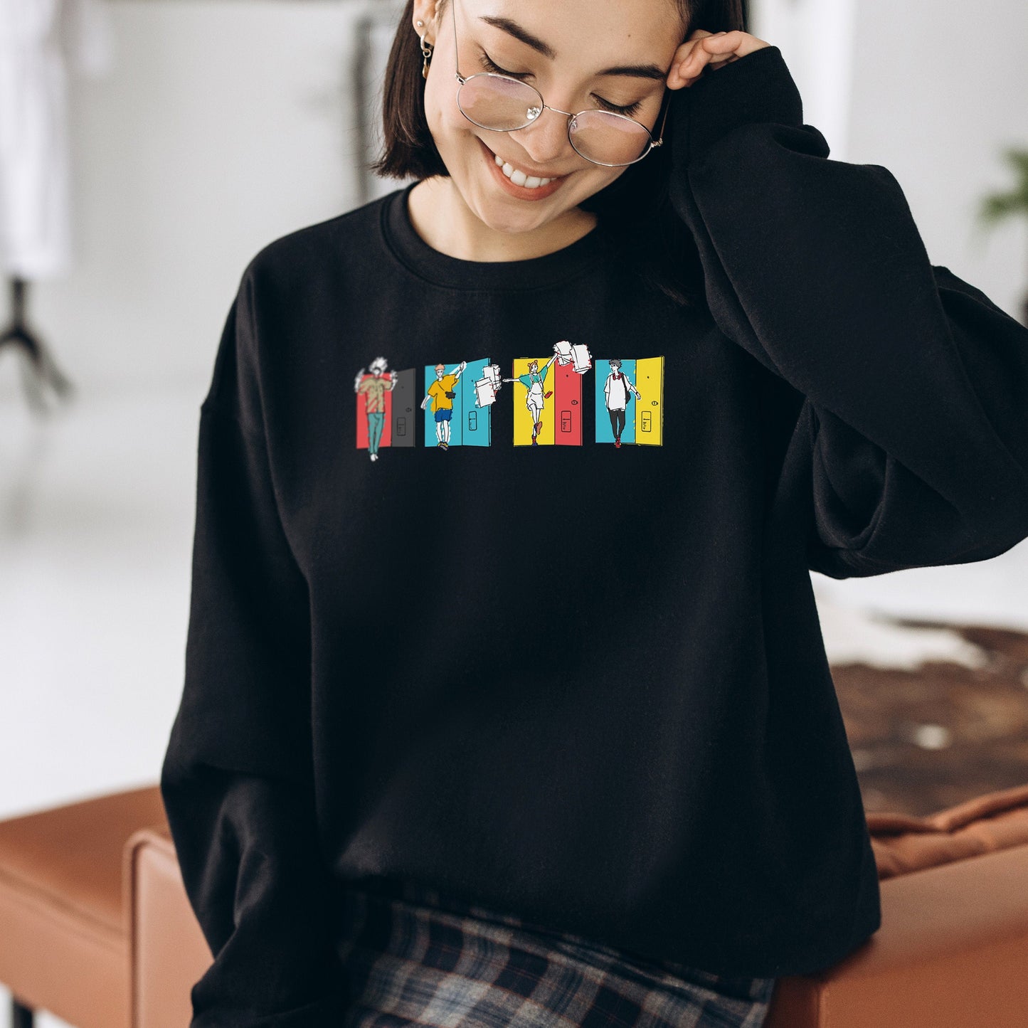 Besto Friendo Anime Unisex Adult Gildan Sweatshirt