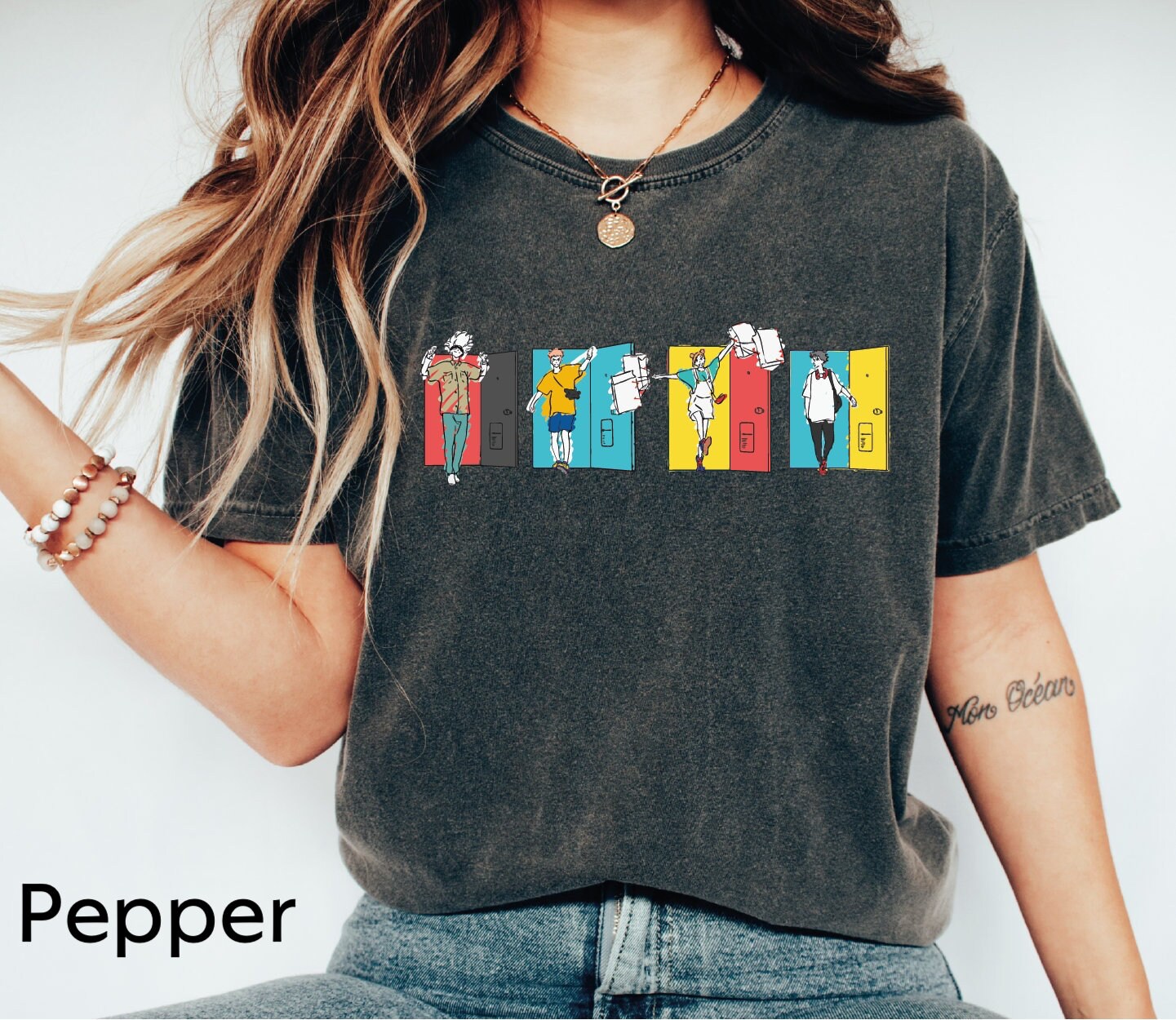 Comfort Colors Anime Unisex Adult T-Shirt