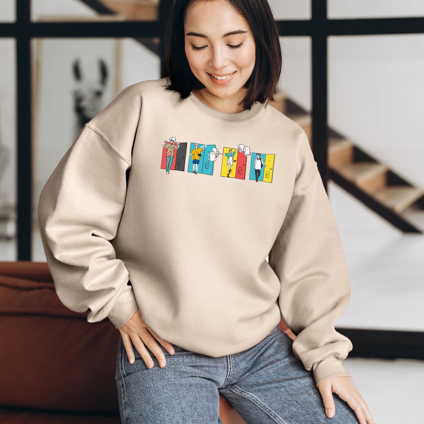 Besto Friendo Anime Unisex Adult Gildan Sweatshirt
